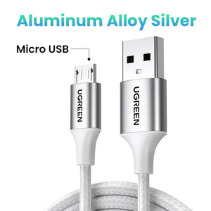 UGREEN Micro USB Cable 3A Fast Quick Charger Cable USB to Micro USB 2.0 Android Charging Cord for Samsung Galaxy S7 S6 Note Wire