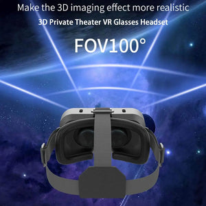 Head-mounted VR Glasses Headset Ergonomic Clear Image Professional Mobile Movie Games 3D Digital Immersion VR Glasses