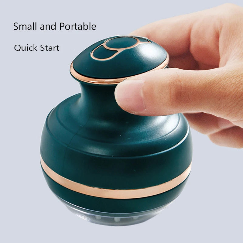 EMS Electric Head Massager Wireless Scalp Massage Promote Hair Growth - Stereotech