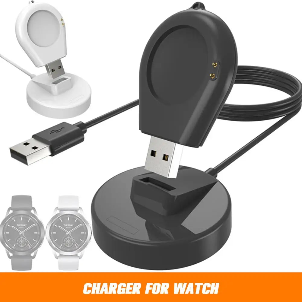 USB Cable Smart Watch Charger Charging for xiaomi Watch S3 S2 Water Drop Shape Smart Wristband Universal Replacement Charge D2K9