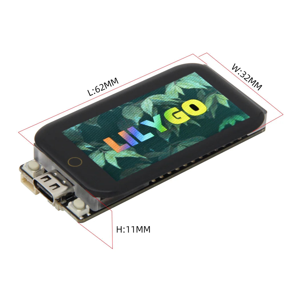 LILYGO® T-Display-S3 Touch Edition ESP32-S3 Development Board 1.9 inch ST7789 LCD Display WIFI Bluetooth 5.0 Wireless Module