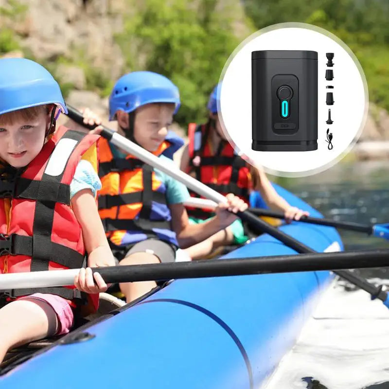 Electric Inflation Pump Rechargeable Air Pump Inflatable Balloon Air Blower For Inflatables Mini Vacuum Storage Bag Air Suction