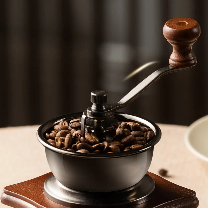 Classical Retro Manual Coffee Bean Grinder - Stereotech