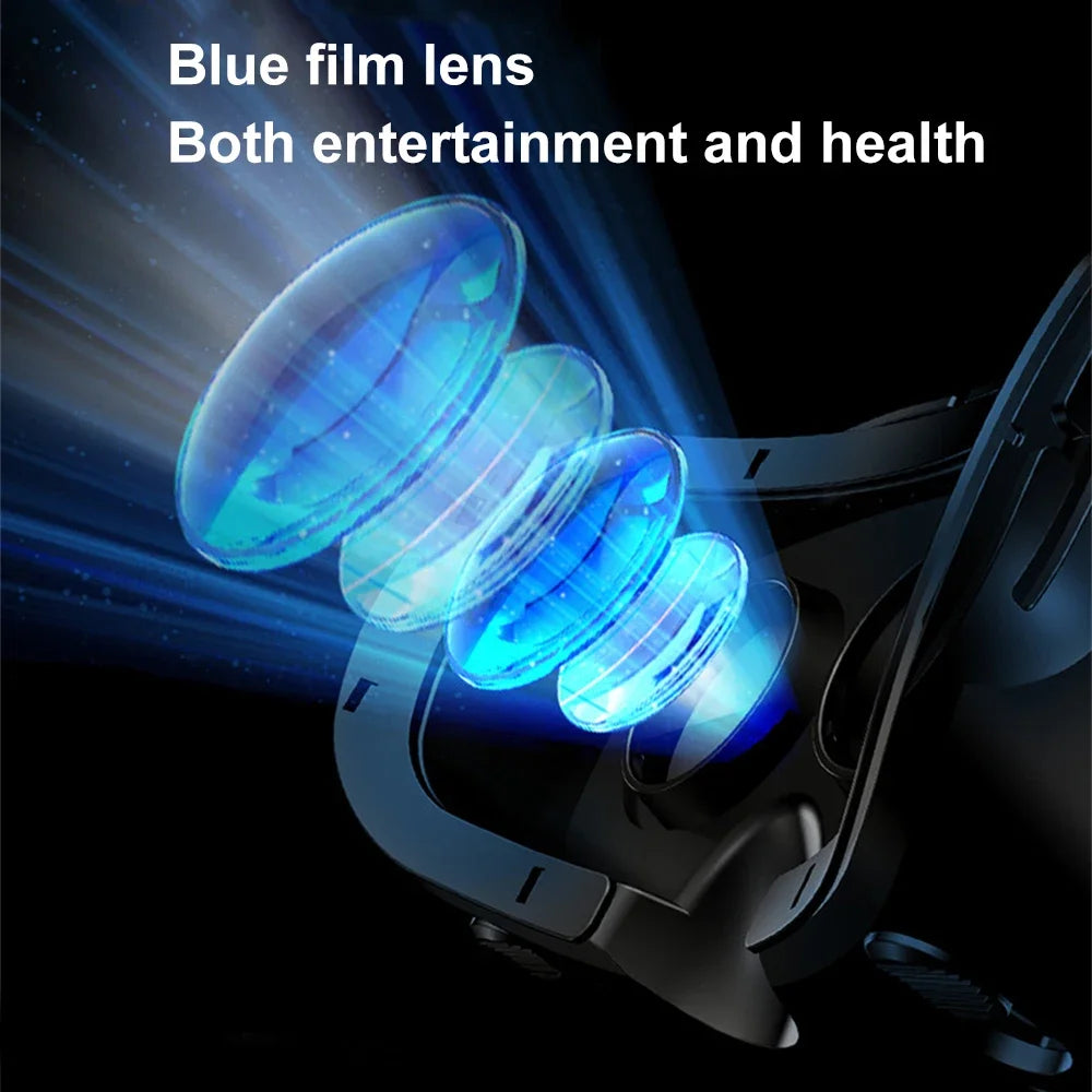 VR Shinecon Virtual Reality Glasses 3D VR Glasses Stereo Helmet Headset With Remote Control For IOS Android 3D Virtual World