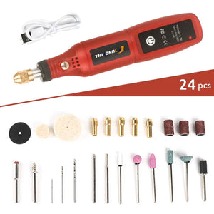 USB Cordless Drill Rotary Tool Woodworking Engraving Pen Mini Wireless Electric Drill For Jewelry Metal Glass Dremel Tools