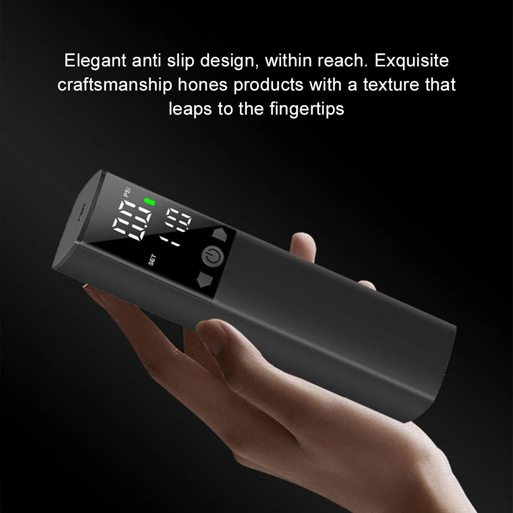 Electric Pump For Balls Fast Inflation Portable Low Noise Powerful Air Ball Pump USB intelligent LCD Display Screen