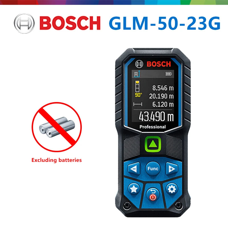 Bosch Professional Laser Measure Instrument GLM 50M Laser Rangefinder Waterproof Dustproof Bluetooth Electronic Measuring Rule
