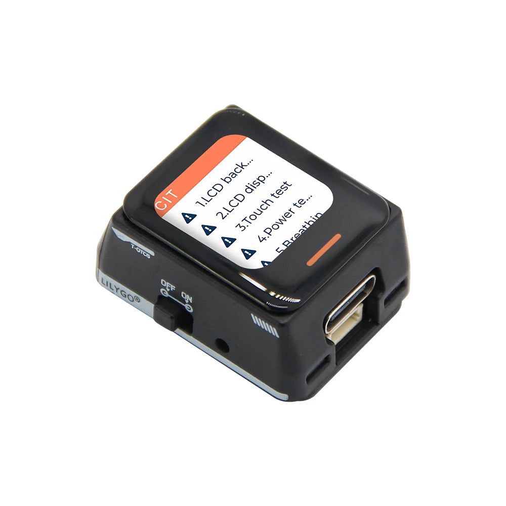 LILYGO® T-QTC6 ESP32-C6 Development Board 0.85-inch Touch LCD Display WiFi 6 Bluetooth 5 Wireless Module With Power Management