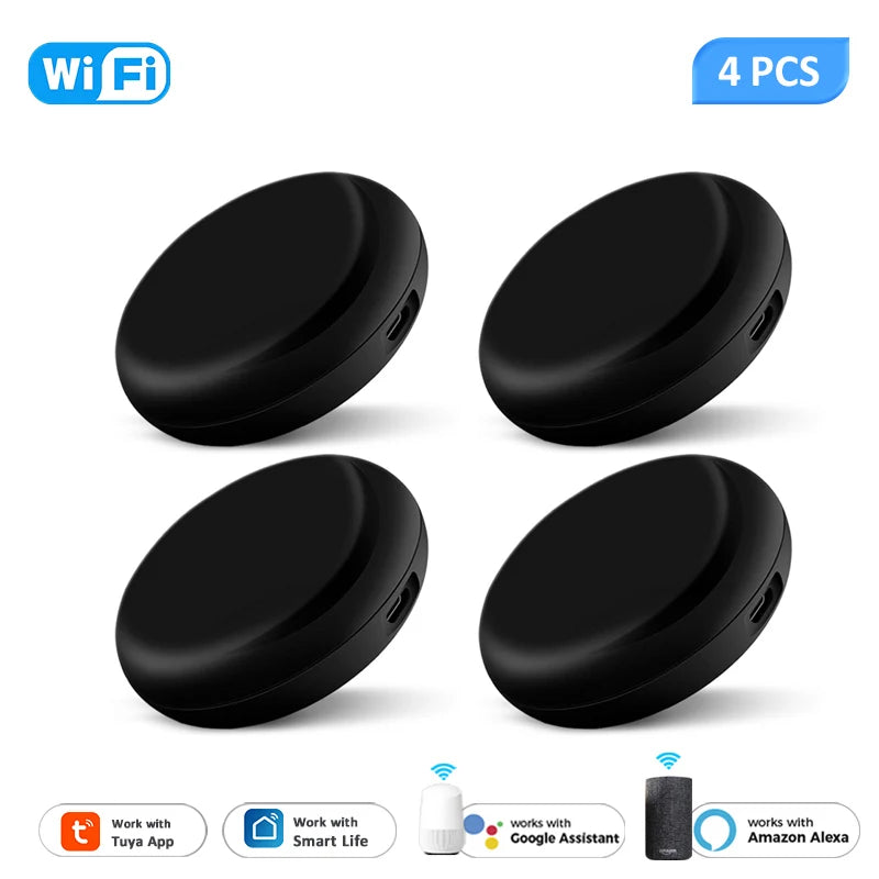 Smart WiFi-IR Remote Controller Tuya/Smart Life APP Infrared Remote Controller Air Conditioner TV With Alexa Google Home Alice