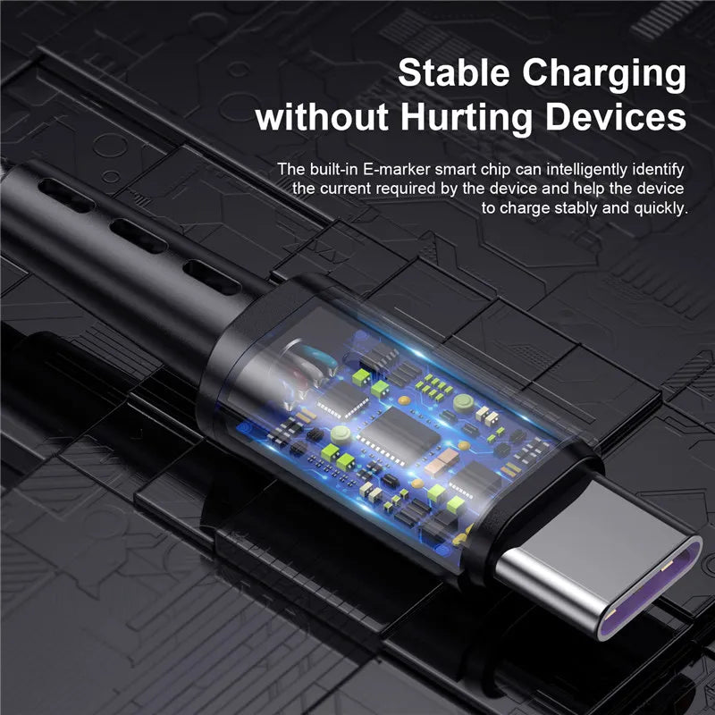 USLION 7A Fast USB C Cable - Stereotech