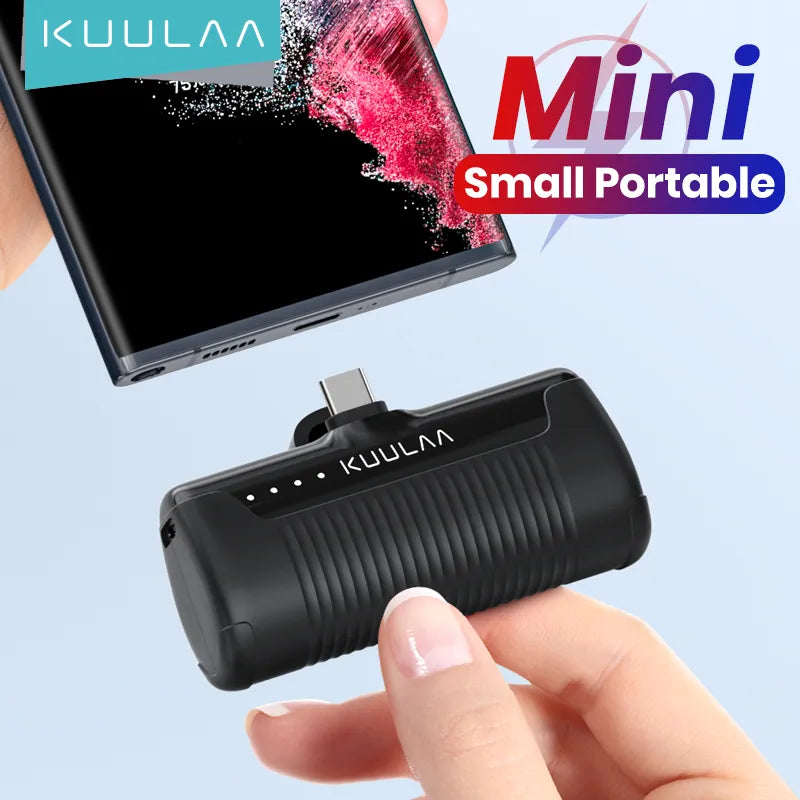 KUULAA Mini Power Bank 4500mAh - Stereotech