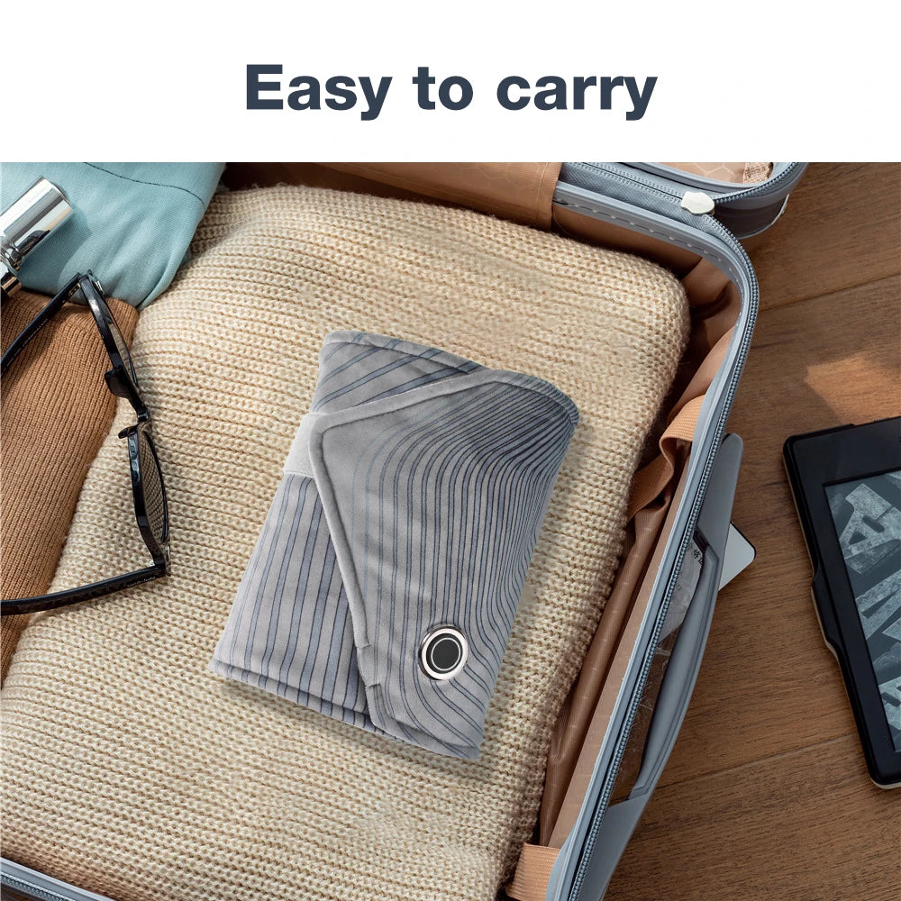 Electric Heating Belt USB Hand Warmer Hot Compress Therapy Abdominal Waist Massage Belt Menstrual Relief Pain Uterus Warming Pad