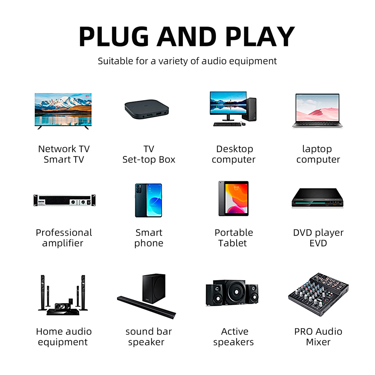 E02U Professional Portable Wireless Microphone System, 2 Handhelds with Bluetooth 5.0 and Reverb for House Parties, KTV Karaoke