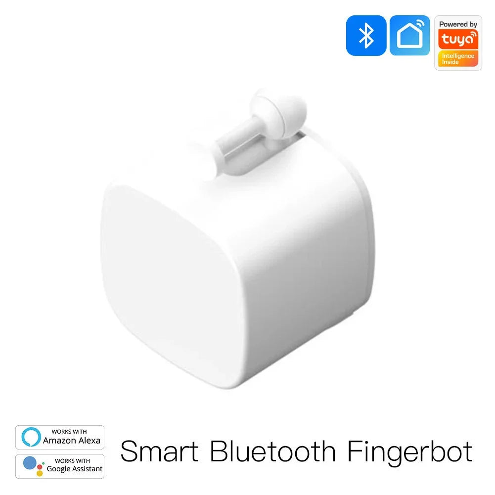 Type C Chargeable Tuya Bluetooth Smart Finger Robot Switch Button Pusher Bot Remote Control Appliance Google Home Alexa Voice
