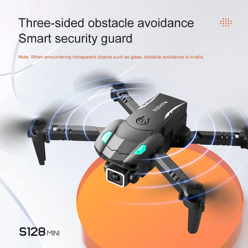 4KThree-sided Obstacle Avoidance Air Drone - Stereotech
