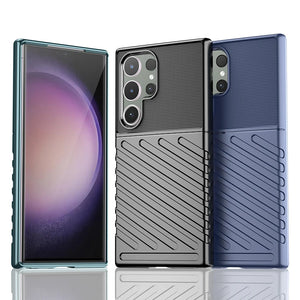 Cover Shockproof Silicone Phone Case For Samsung Galaxy S24/S24+/S24 Ultra