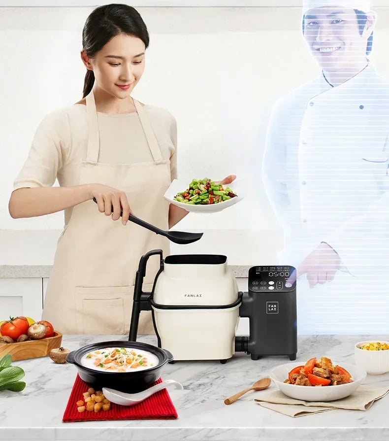 Fanlai M1 Automatic Cooking Machine Cooking Fried Rice Machine Wok Intelligent Cooking Robot 220V - Stereotech