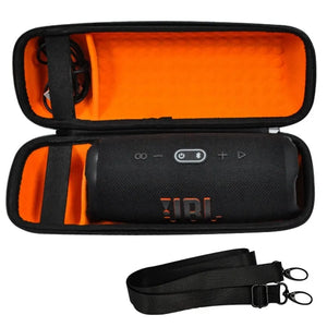 Carrying Travel Protective Case for JBL Charge 5 Wireless Speaker Waterproof Hard Shell Portable Carry Storage Case - Stereotech