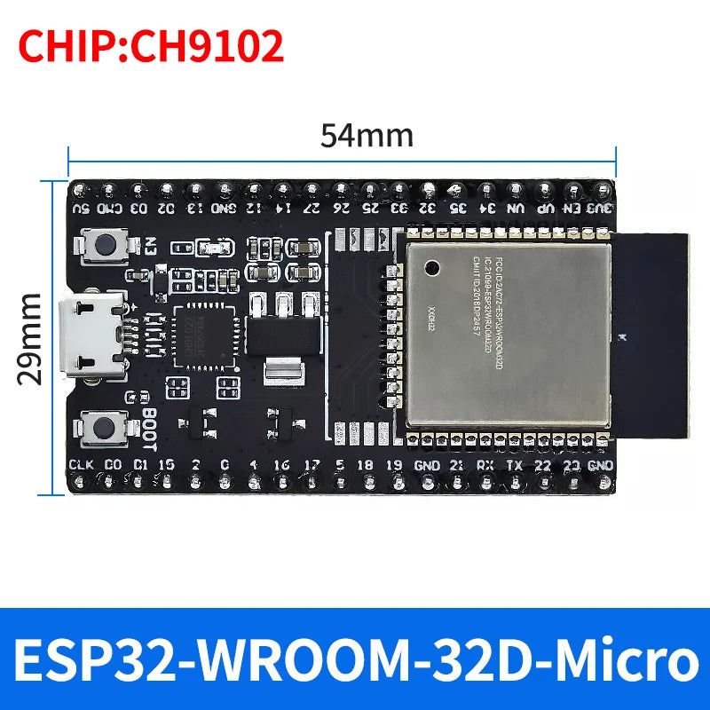 ESP32 Development Board WiFi+Bluetooth Ultra-Low Power Consumption Dual Core ESP-32S ESP32-WROOM-32D ESP32-WROOM-32U ESP 32