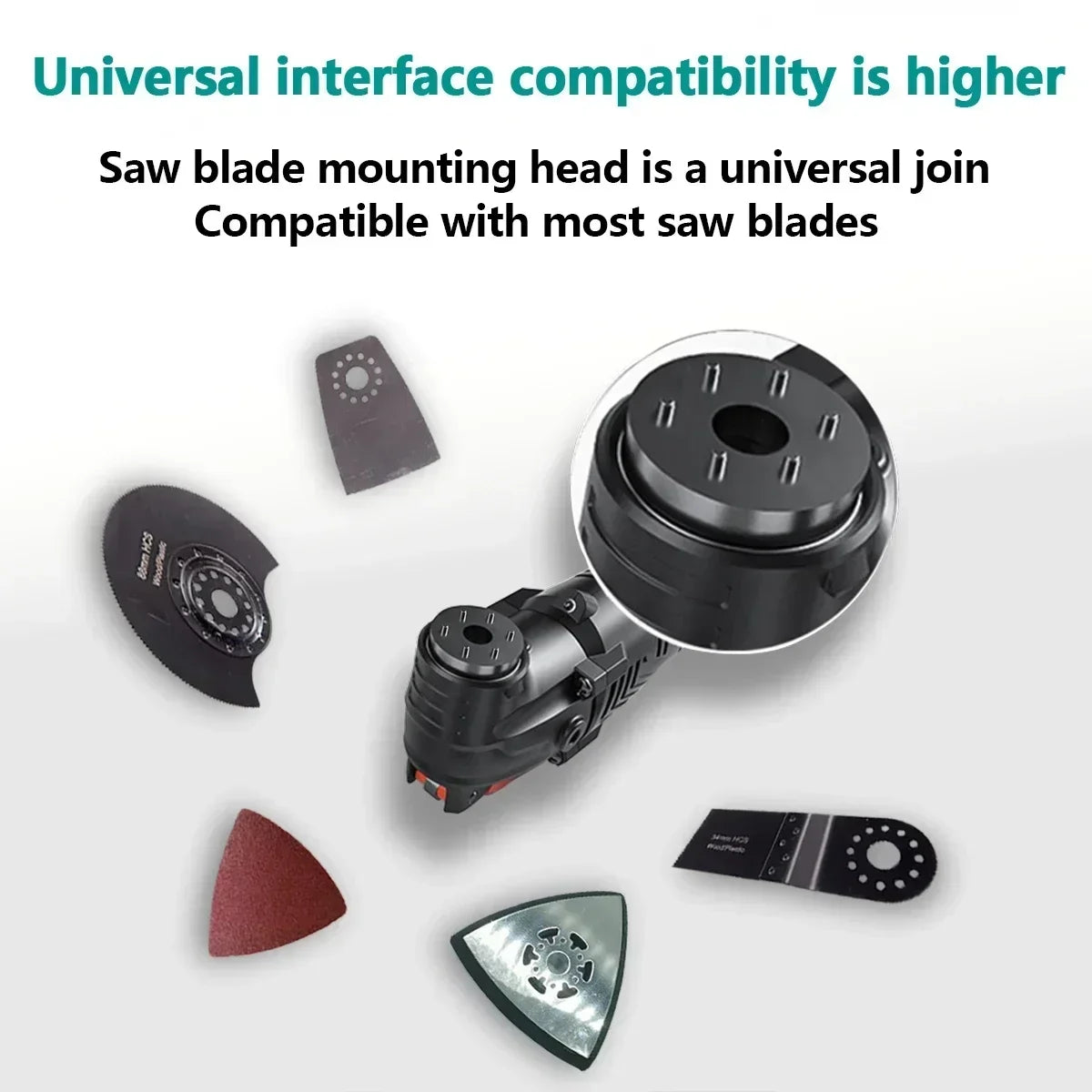 Brushless Electric Oscillating Multifunction Tool Wireless Woodworking Cutting Variable Speed Trimmer Saw For Makita 18v Battery