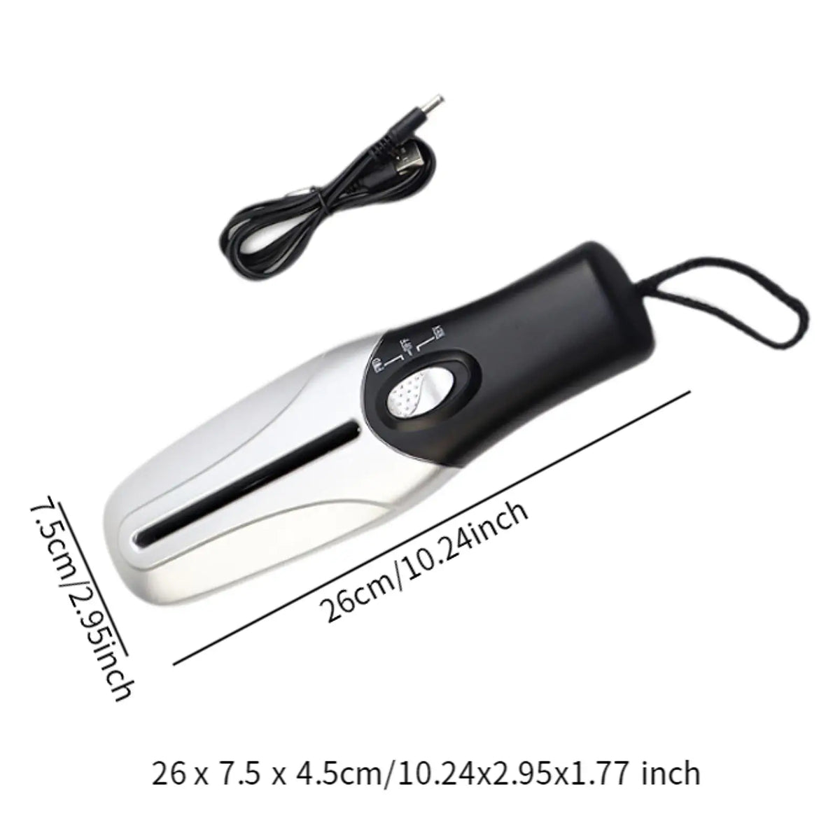 Portable Handheld Paper Shredder Cutting Tool USB/ Battery Operated Capacity 2L Mini Paper Cutter for Office Bills Paper Photos