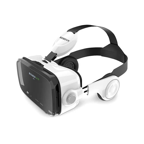 BOBOVR Z4 Leather 3D Cardboard Helmet Virtual Reality Upgraded Version VR Glasses Headset Stereo BOBO VR for 4-6&#39; Mobile Phone