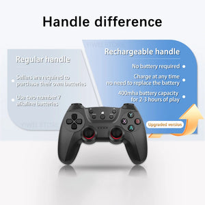 X2 Ultra Retro Game Stick Built-in 37000+ Games 40 Simulators Video Consoles 4K HD TV Handheld Game Player Wireless Game Console
