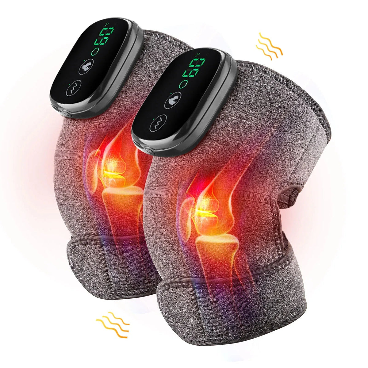 Electric Heating Knee Massager Far Infrared Joint Elbow Knee Pad