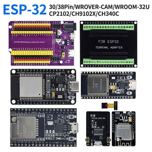 ESP32 Development Board WiFi+Bluetooth Ultra-Low Power Consumption Dual Core ESP-32S ESP32-WROOM-32D ESP32-WROOM-32U ESP 32