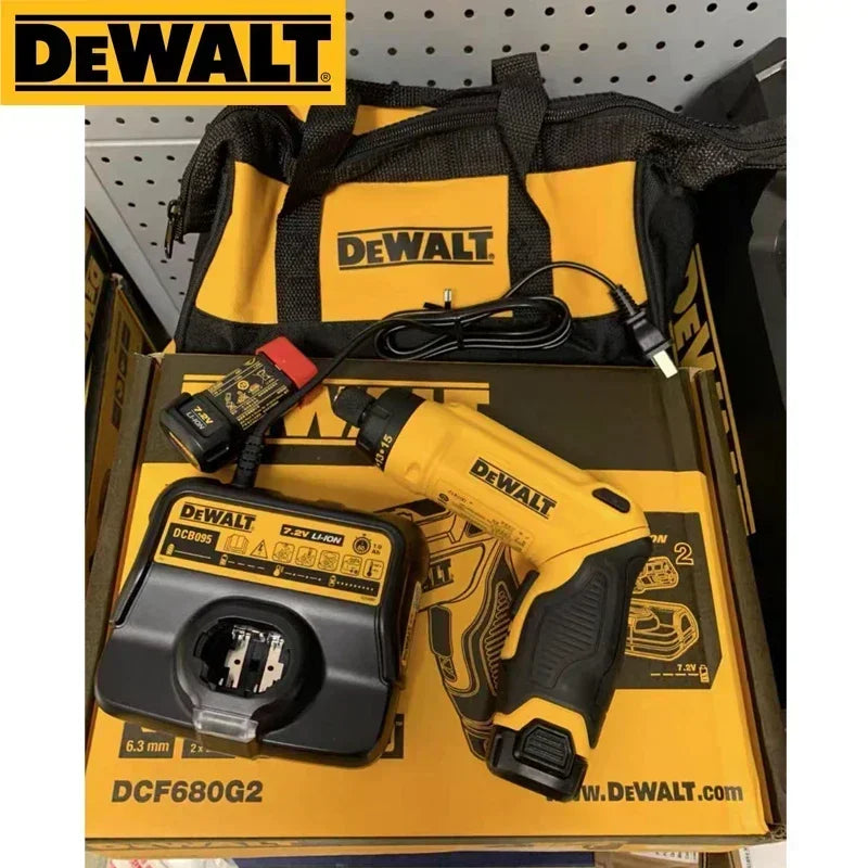 DEWALT DCF680G2 Cordless Screwdriver 8V MAX* Gyroscopic Screwdriver Kit Handle Rechargeable Cordless Impact Power Tools