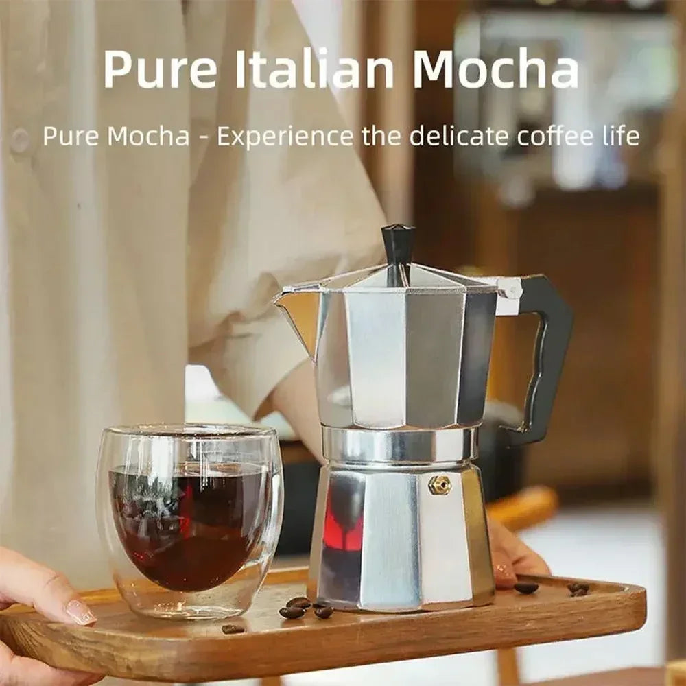 Italian Pot Coffee Maker Machine - Stereotech