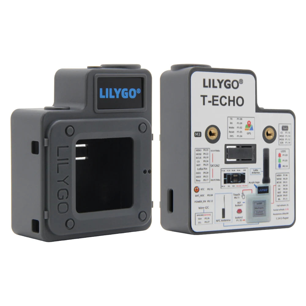 LILYGO® T-Echo ABS Shell Accessories Case only Without T-Echo Main Unit Four Colors Available: Cream White, Black, Brown, Gray