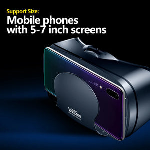VR Virtual Reality 3D Glasses Box Headset Helmet Blu-ray VRG PRO  For IOS Android 5-7 inch Smartphone