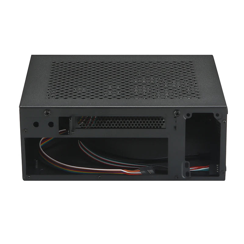 A09 3.8L ITX Chassis A4 HTPC Portable Computer PC Support PCIe 2.5&#39; SSD Drive Mini IPC Flex PSU Case - Stereotech