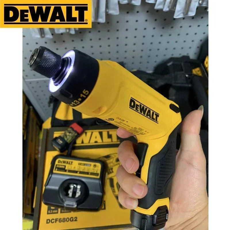 DEWALT DCF680G2 Cordless Screwdriver 8V MAX* Gyroscopic Screwdriver Kit Handle Rechargeable Cordless Impact Power Tools