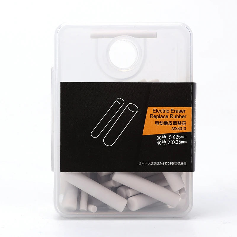 Electric Eraser Pencil Drawing Mechanical Kneaded Erasers for Kids School Office Supplies Rubber Pencil Eraser Refill 2.3 5mm