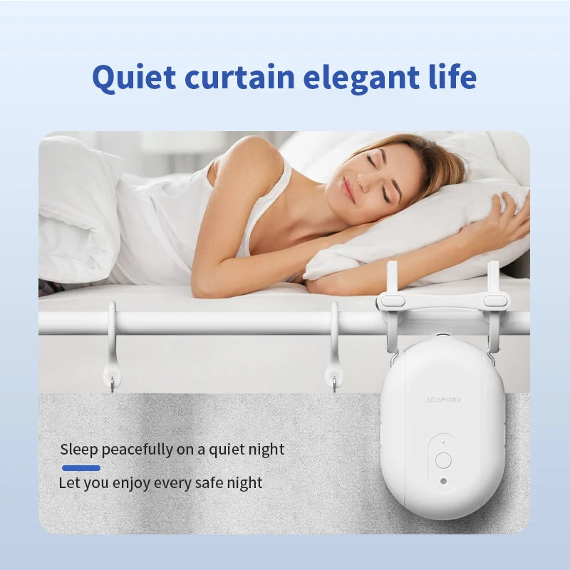 RSH Zigbee Tuya Smart Electric Curtain Robot Timing Auto Opener Closer Light Sensor App Remote Control Support Alexa GoogleHome