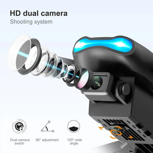 Quadcopter Remote Control Folding Drone - Stereotech