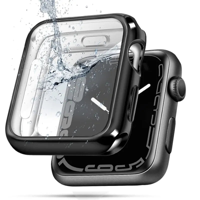 Protective Cover for Apple Watch Case 38mm 40mm 41mm 42mm 45mm 44mm 49mm Soft Clear TPU Screen Protector for IWatch 8 7 6 SE 5 4 - Stereotech