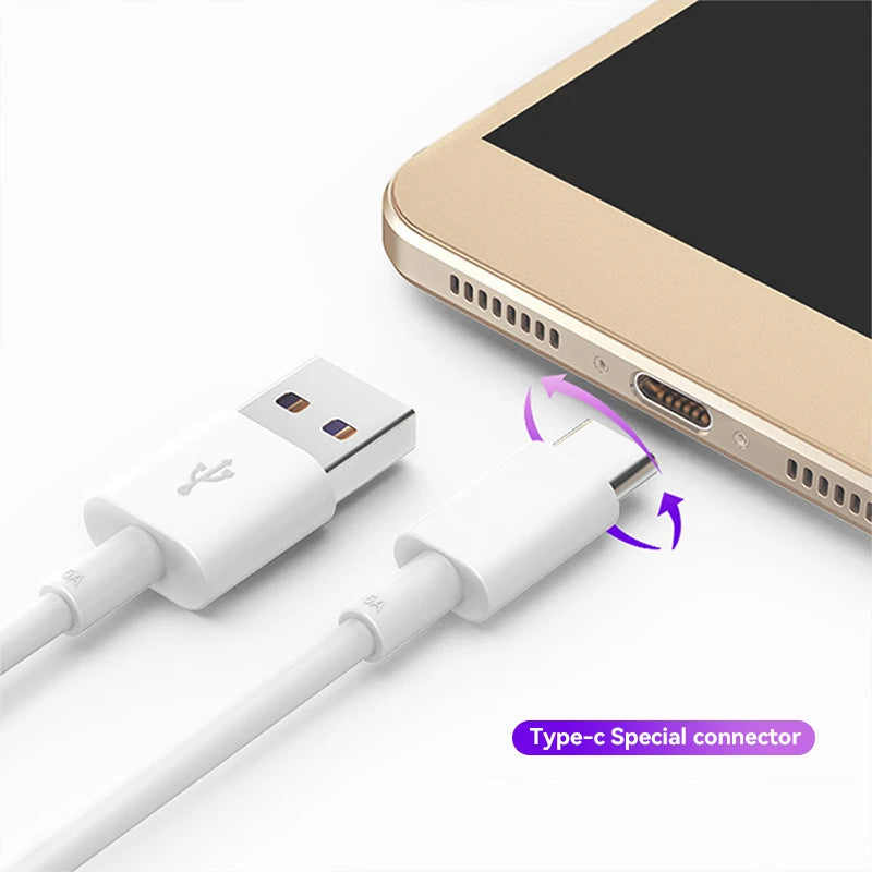 6A 66W Super Fast Charger Cable For Huawei Mate 40 50 60 P50 P60 Nova 9 10 Honor 90 100 Magic 5 Lite 6 Pro Type C Charging Cable