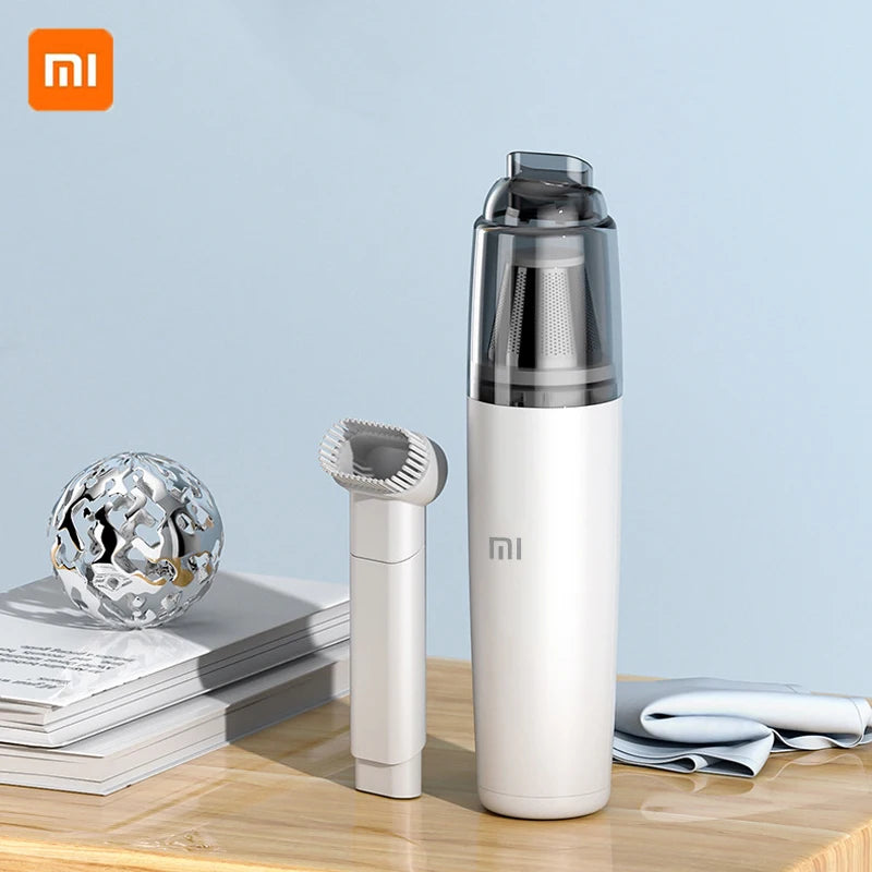 XIAOMI Dust Collector Portable Vacuum Cleaner Powerful Suction electric Wireless Smart Home 130ml Cleaning Car Vacuum Cleaner - Stereotech