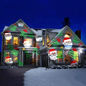 Halloween Decoration Christmas Party Decoration Projector Lights 12 Patterns Hirundo Fantastic Slide Show Large Coverage Area