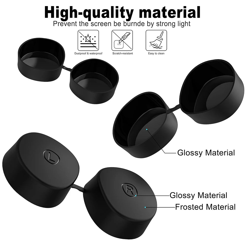 Silicone Protective Cover Shell Case For Oculus Quest 2 VR Headset Head Face Cover Eye Pad Handle Grip Button Cap VR Accessories