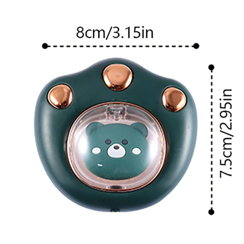 Mini Winter Reusable Hand Warmer USB Rechargeable Fast Heating Cute Cat Paw Hand Warmer Instant Heating Pack Cold Winter