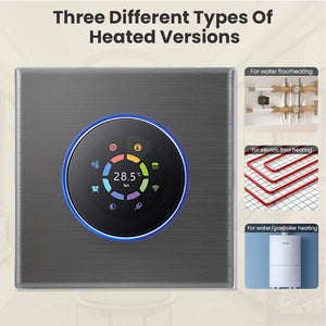 AVATTO WiFi Smart Heating Knob Thermostat LCD Display Touch Screen Temperature Controller For Water Gas Boiler Electric Heating - Stereotech