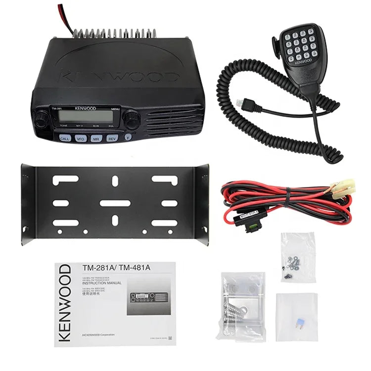 Kenwood TM-281 TM-481 Multi-function New Vhf Uhf Mobile Radio Car Walkie Talkie Car Radio Transceiver