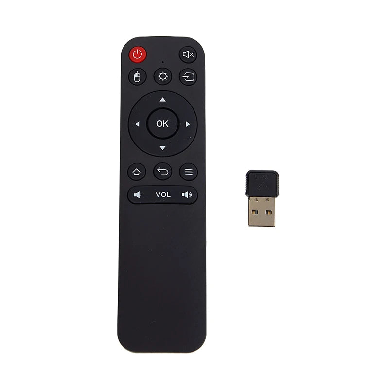 2.4G Wireless USB Receiver TV Box Remote Control Wireless Air Mouse For Android Smart TV Box And PC/TV Electric Accessories 1PC - Stereotech