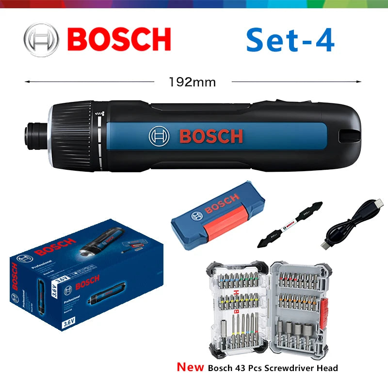 Bosch GO 3 Cordless Electric Screwdriver Charging Screwdrivers Install Or Remove Screws 3 rd Gen Brand-new Products Power Tool