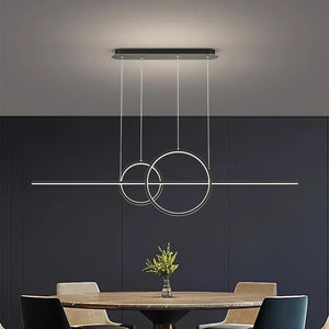 Modern Minimalist LED Pendant Lights for Living Dining Room Kitchen Food Tables Study Chandelier Home Decor Lusters Luminaires