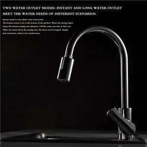Intelligent Faucet Water-Saving Sensor Mixer Red Light Sensing Automatic Adapter M22/M24 Faucets Nozzle for Bathroom Kitchen